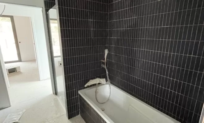 Pose de carrelage de salle de bain, Seignosse, Delmon Daniel